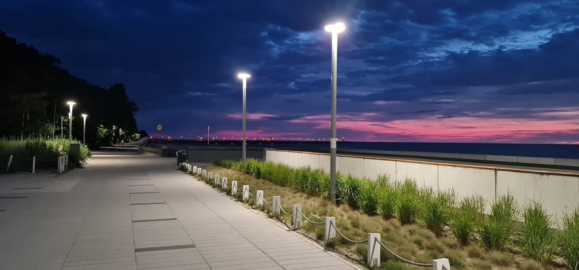 Nadmorska Promenada Kołobrzeg
